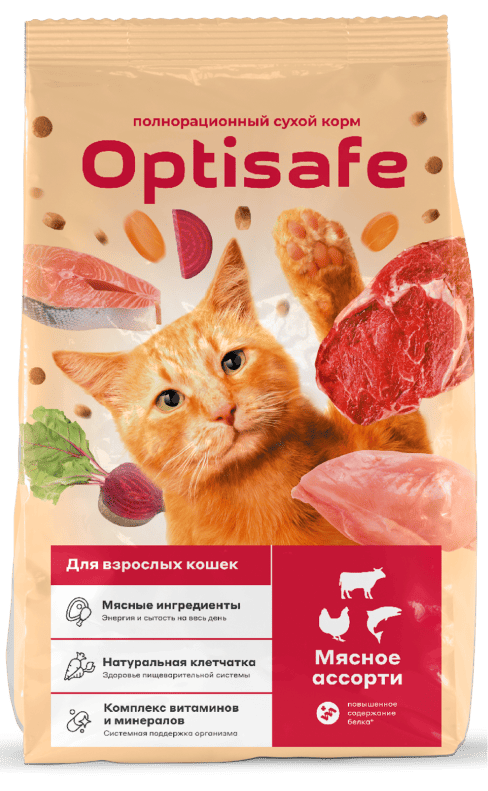 Корм сухой для кошек